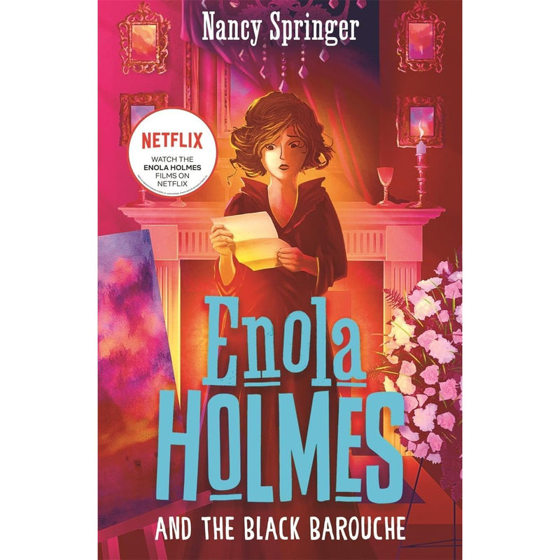 Enola Holmes book collection set by Nancy Springer, featuring nine mystery novels including The Case of the Missing Marquess.