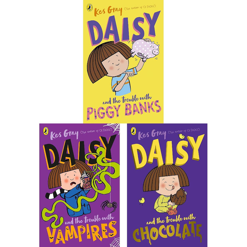 Daisy And The Trouble With 18 Books Collection Set By Kes Gray - Fiction - Paperback