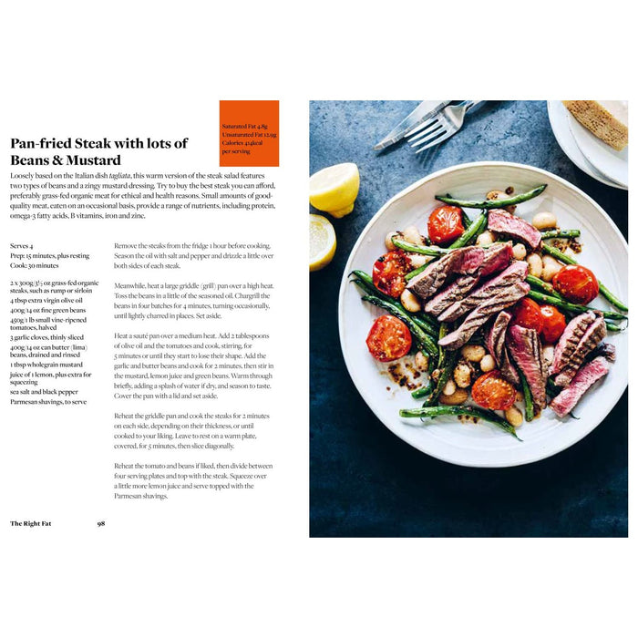 The Right Fat: How to enjoy fats with over 50 simple, nutritious recipes by Nicola Graimes - The Book Bundle
