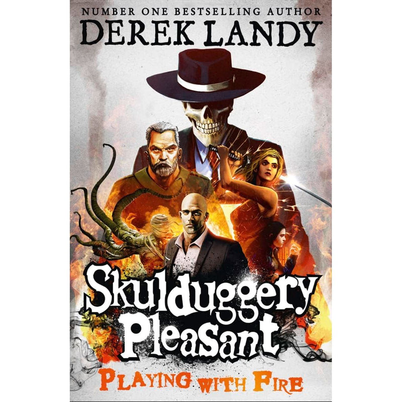 Skulduggery Pleasant Collection 17 Books Set by Derek Landy Apocalypse Kings1-16 - The Book Bundle