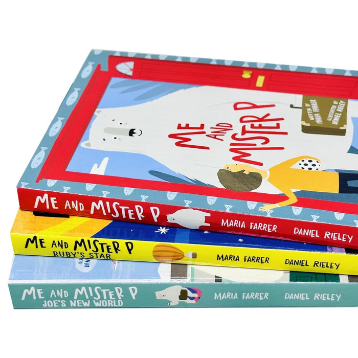 Me and Mister P Series 3 Books Collection Set By Maria Farrer (Me and Mister P, Ruby's Star and Joe's New World) - The Book Bundle