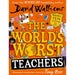 David Walliams 4 Books Collection Set The Worlds Worst Teachers, The World's Worst Monsters (HB) - The Book Bundle