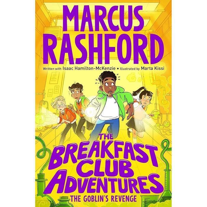 The Breakfast Club Adventures Series 3 Books Collection Set by Marcus Rashford (Books 5-7) (The Headless Ghost, The Goblin's Revenge, The Movie Monster) - The Book Bundle