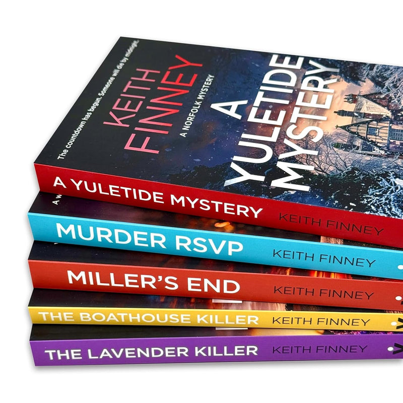 The Norfolk Mysteries 5 Books Collection Set by Keith Finney - Fiction - Paperback