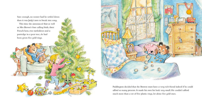 Paddington's Twelve Days Of Christmas Festive Picture Book By Paddington Bear - Ages 3–5 - Paperback