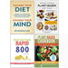 Change Your Diet Change Your Mind, Whole Foods Plant-Based Diet Plan, Quick and Simple Rapid 800 Cookbook & Plant Based Cookbook For Beginners 4 Books Collection Set - The Book Bundle
