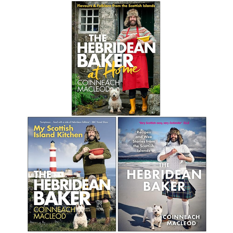 Coinneach MacLeod Collection 3 Books Set (The Hebridean Baker at Home, My Scottish Island Kitchen & The Hebridean Baker) - The Book Bundle