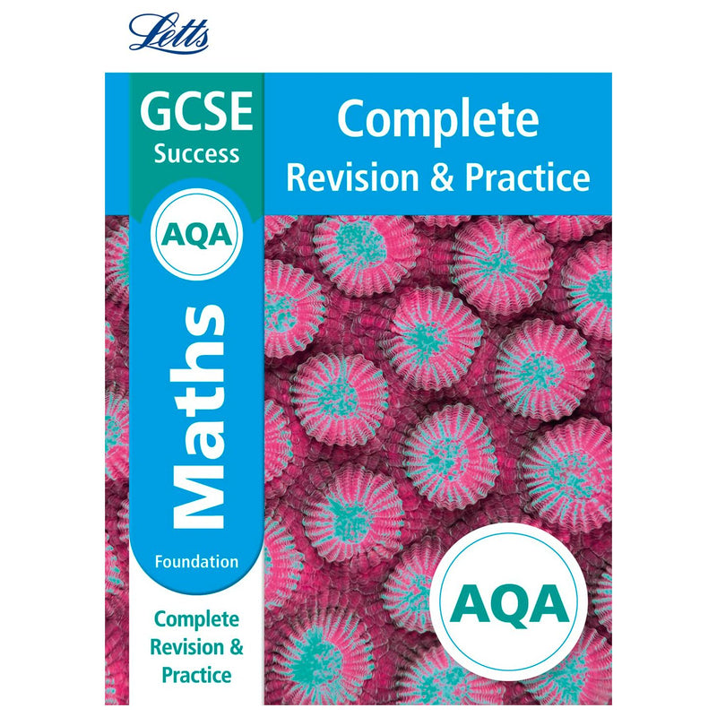 AQA GCSE 9-1 Maths Foundation Complete Revision and Practice (Letts GCSE 9-1 Revision Success) - The Book Bundle