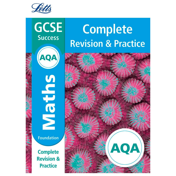 AQA GCSE 9-1 Maths Foundation Complete Revision and Practice (Letts GCSE 9-1 Revision Success) - The Book Bundle