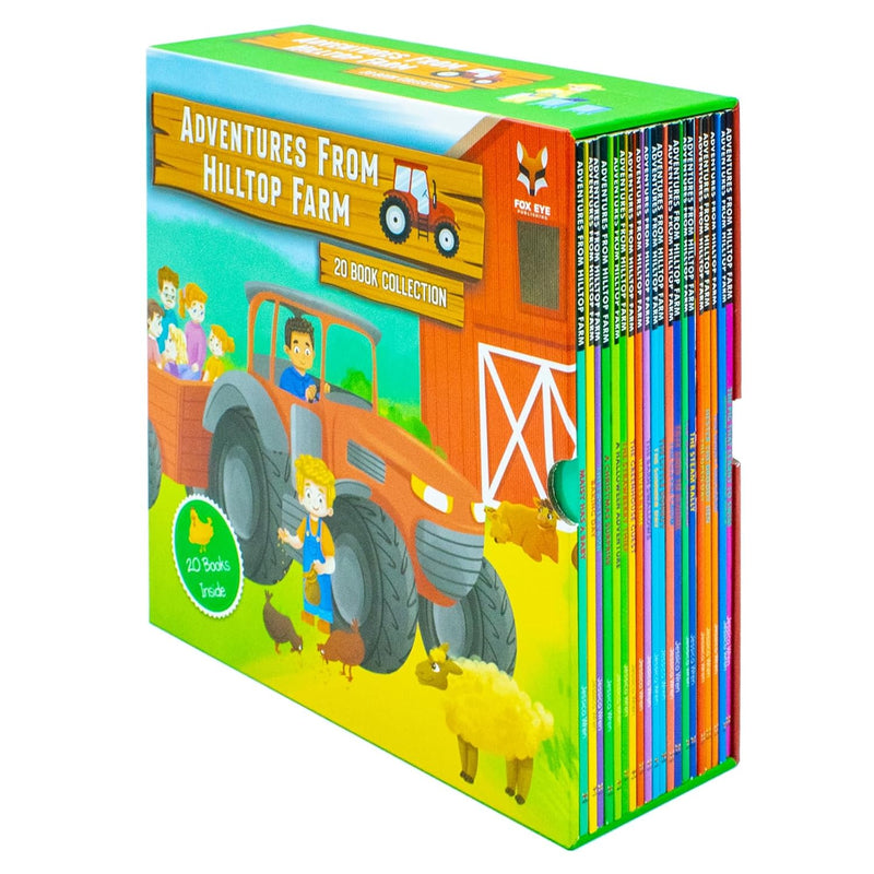 Adventures From Hilltop Farm 20 Books Collection Set: A Farmyard Christmas Surprise - The Book Bundle