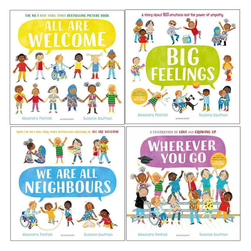 All Are Welcome and Related Reads by Alexandra Penfold 4 Books Set - Fiction - Ages 3–8 - The Book Bundle