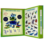 Susan Mayes My Incredible Animal S.O.S. Expedition STEM explorer kit with 3D model and book, featuring windmill illustrations.