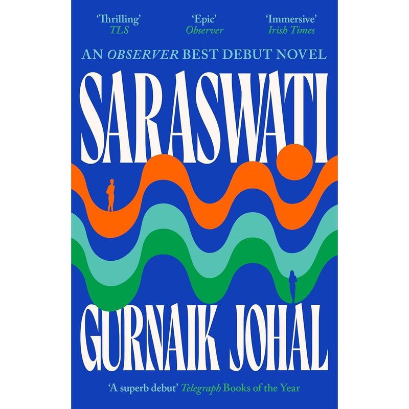 Serpent's TAIL collection set of two paperback fiction books by Gurnaik Johal, featuring Saraswati and We Move titles.
