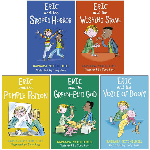 Barbara Mitchelhill Collection 5 Books Set (Eric and the Striped Horror) - The Book Bundle