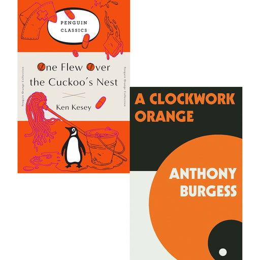 One flew over the cuckoos nest and a clockwork orange 2 books collection set - The Book Bundle