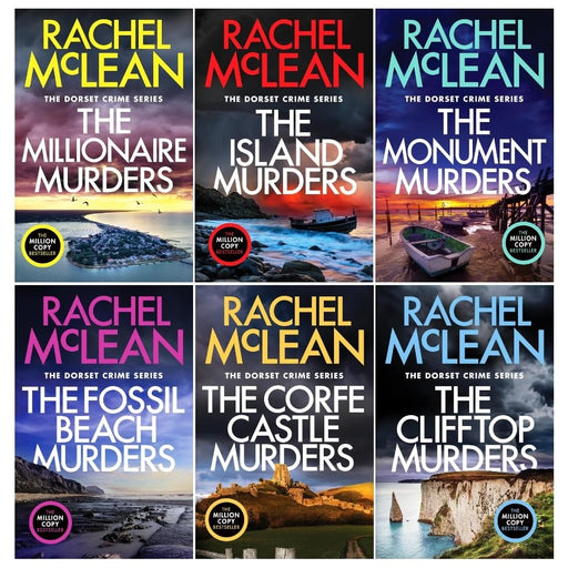 Rachel McLean Dorset Crime Series Collection 6 Books Set (The Corfe Castle Murders) - The Book Bundle