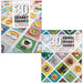 3D Granny Squares and 3D Animal Granny Squares By Celine Semaan, Caitie Moore, Sharna Moore 2 Books Collection Set - The Book Bundle