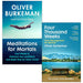Oliver Burkeman Collection 2 Books Set (Meditations for Mortals and Four Thousand Week's) - The Book Bundle