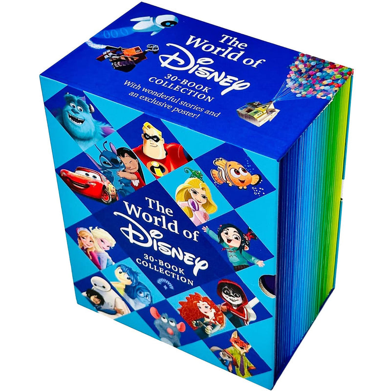The World of Disney 30 Books Collection Box Set (Coco,Cars 3,Moana,Zootopia,Dory) - The Book Bundle