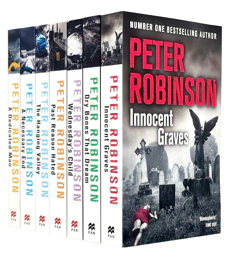Inspector Alan Banks Series 7 Books Collection Set by Peter Robinson - Fiction - Mixed Format