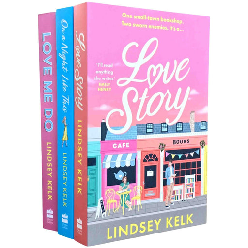 Lindsey Kelk 3 Books Collection Set (On a Night Like This, Love Me Do and Love Story) - The Book Bundle