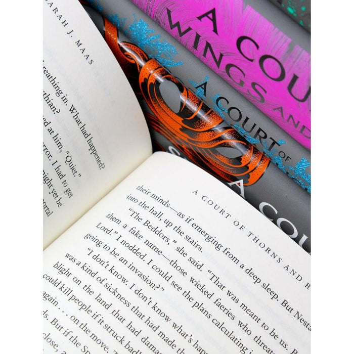 A Court of Thorns and Roses Series 5 Books Collection Set by Sarah J. Maas - The Book Bundle