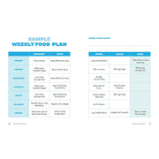 Meal planner book titled "Bored of Lunch" by Nathan Anthony, featuring colorful cover design and meal planning pages.