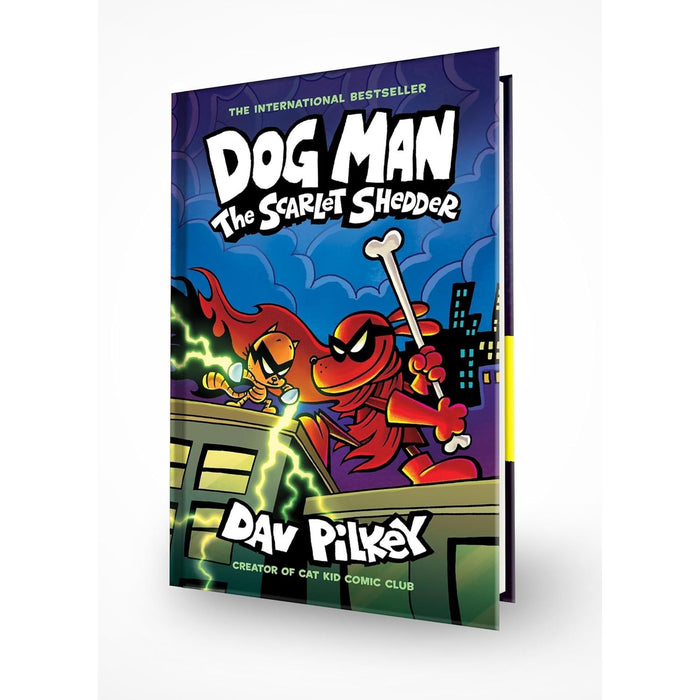 Dog Man 12: The Scarlet Shedder by Dav Pilkey Hardcover