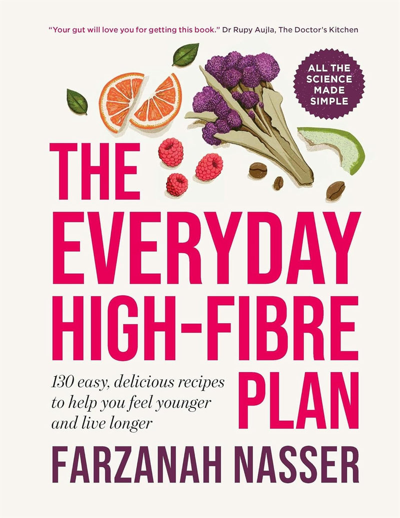 The Slim 800 Hot Air Fryer Recipe Cookbook, Everyday High-Fibre Plan, Fibre for Life 3 Books Collection Set - Non Fiction - Mixed Format