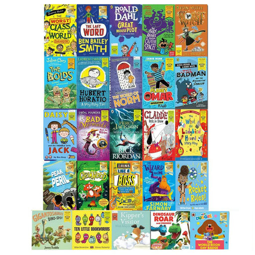 World Book Day Collection 25 Books Set The Wizard and Me, Peak Peril, Think Like a Boss - The Book Bundle
