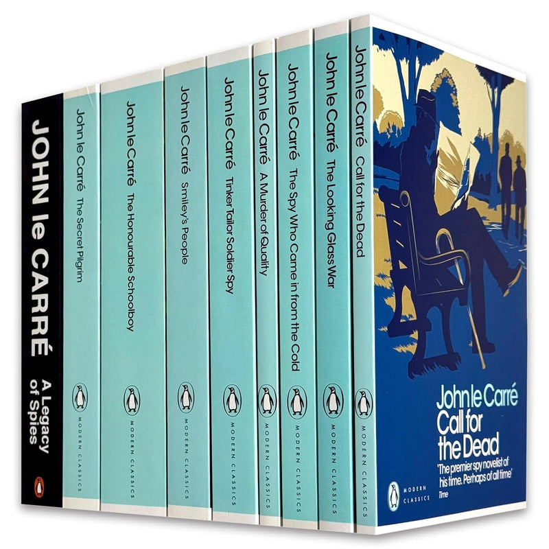 The Smiley Collection 9 Books Set By John Le Carré - Call for the Dead, A Murder of Quality & More - Fiction - Paperback