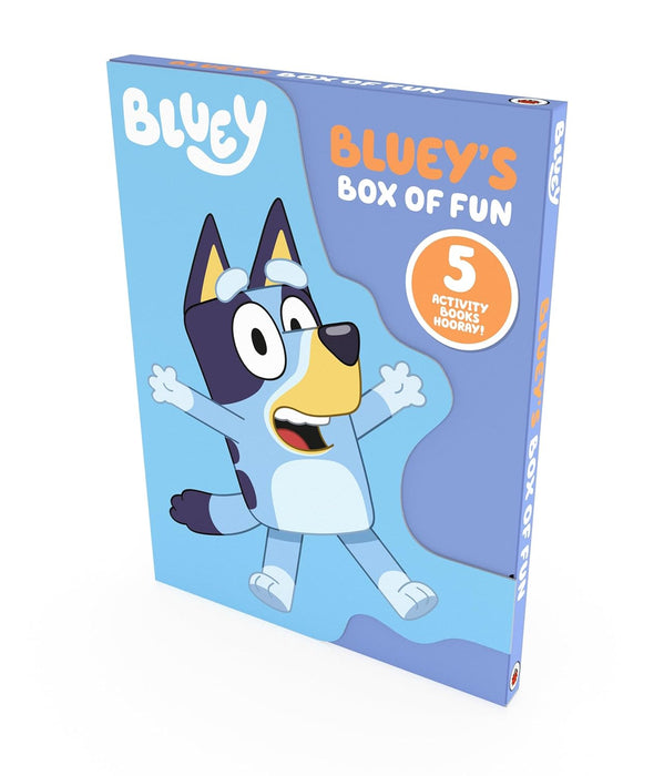 Bluey’s Box of Fun: 5 Activity Books Collection Set - Bluey Activity by Ladybird Paperback