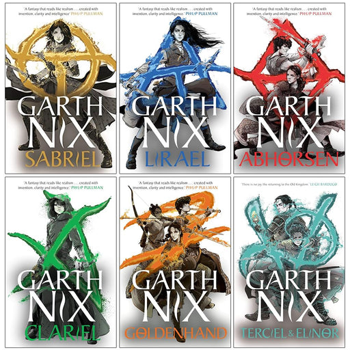 Old Kingdom Series 6 Books Collection Set By Garth Nix (Sabriel, Lirael, Abhorsen, Clariel, Goldenhand and Terciel and Elinor) - The Book Bundle