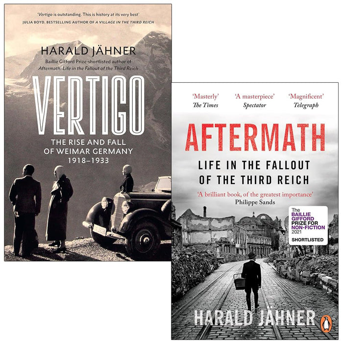 Harald Jähner Collection 2 Books Set (Vertigo The Rise and Fall of Weimar Germany and Aftermath Life in the Fallout of the Third Reich) - The Book Bundle