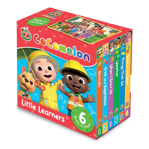 CoComelon Little Learners Pocket Library: 6 new mini board books about first experiences, featuring JJ and his friends - perfect for toddlers and young children! - The Book Bundle