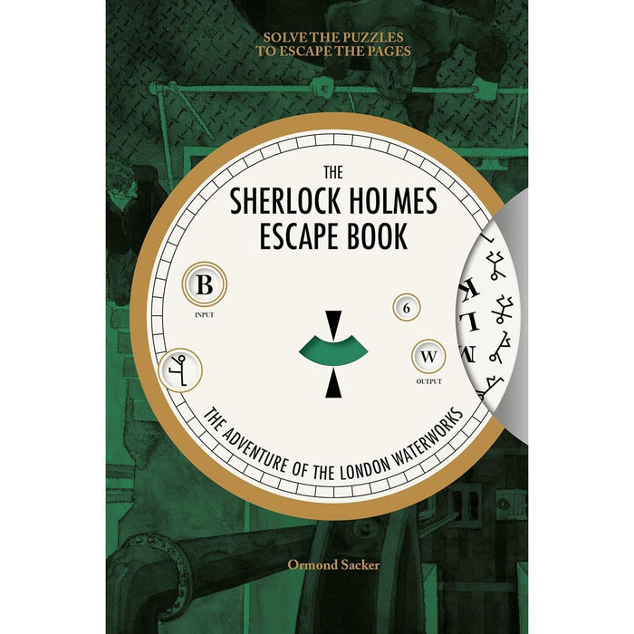 Sherlock Holmes Escape Book 5 Books Collection Set by Ormond Sacker (London Waterworks, British Museum) - The Book Bundle