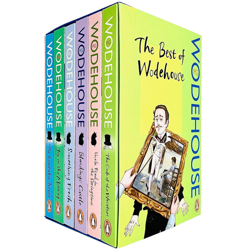 The Best of Wodehouse Collection 6 Books Set By P.G. Wodehouse (The Code of the Woosters) - The Book Bundle