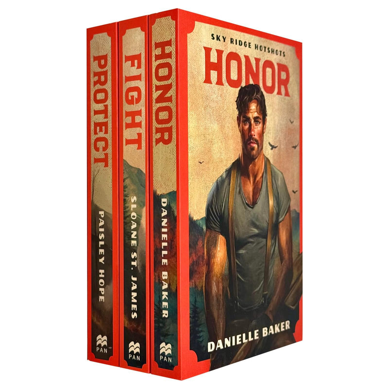 Sky Ridge Hotshots Series 3 Books Collection Set By Sloane St. James (Fight, Protect and Honor) - The Book Bundle