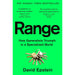 Range, Atomic Habits, Never Split the Difference 3 Books Collection Set - The Book Bundle