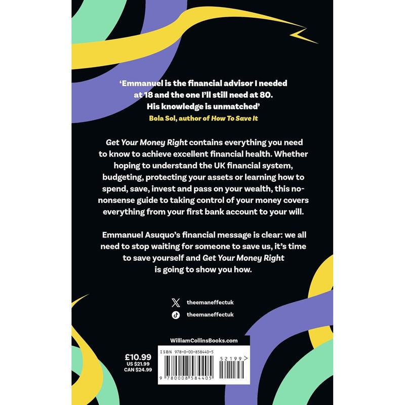 Get Your Money Right: With TV's financial advisor Emmanuel Asuquo Paperback - The Book Bundle