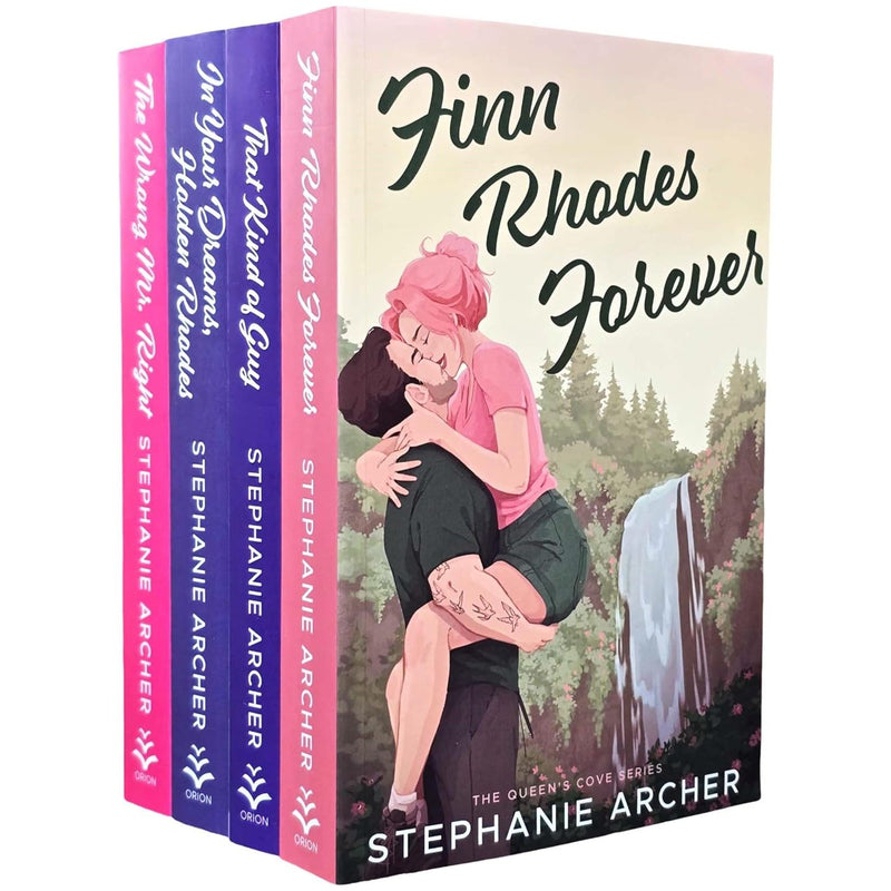 The Queen's Cove Series by Stephanie Archer 4 Books Collection Set (That Kind of Guy) - The Book Bundle