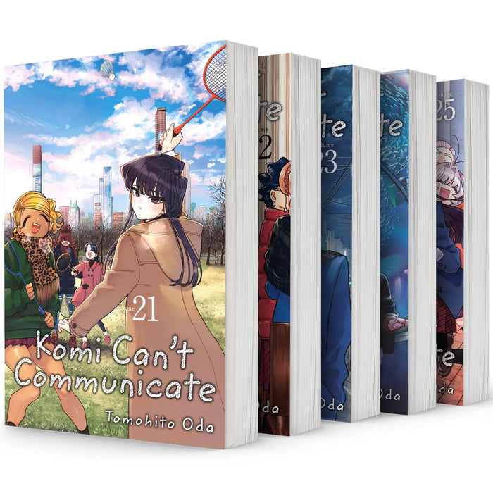 Komi Can't Communicate, Vol 21-25 by Tomohito Oda - The Book Bundle