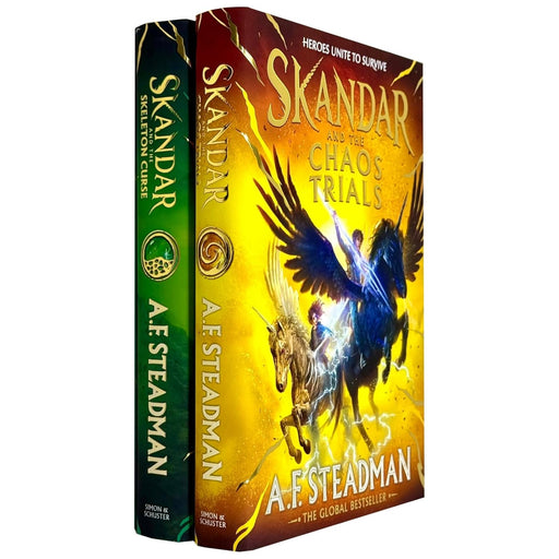 Skandar Series 2 Books Collection Set By A.F. Steadman (Skandar and the Chaos Trials & Skandar and the Skeleton Curse) - The Book Bundle