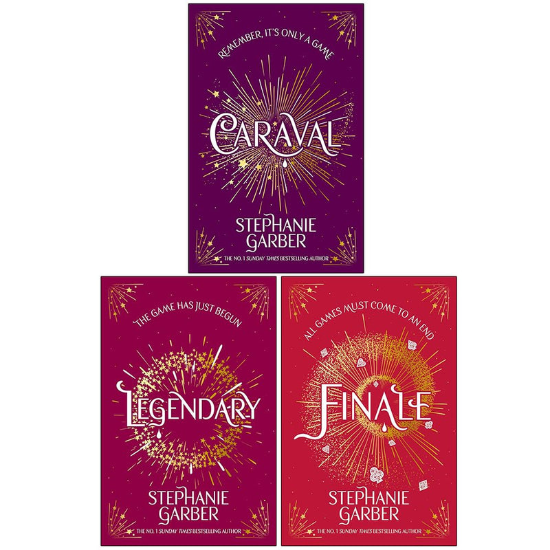Caraval Series Complete Trilogy Collection 3 Books Set by Stephanie Garber (Caraval, Legendary & Finale) - The Book Bundle