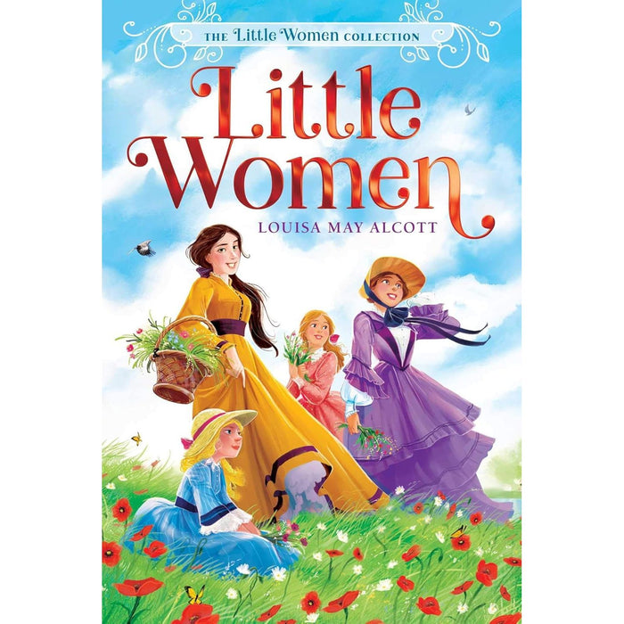 Little Women Collection 5 Books Set By Louisa May Alcott with My Journal (Little Women, Eight Cousins, Good Wives, Little Men and Jo’s Boys) - The Book Bundle