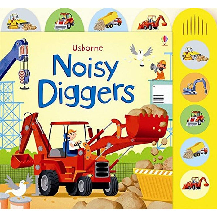 Noisy Diggers (Usborne Noisy Books) - The Book Bundle