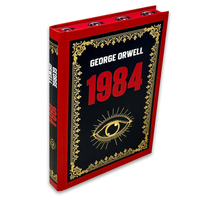1984 Deluxe Hardcover Collector's Edition By George Orwell - Fiction - Hardcover