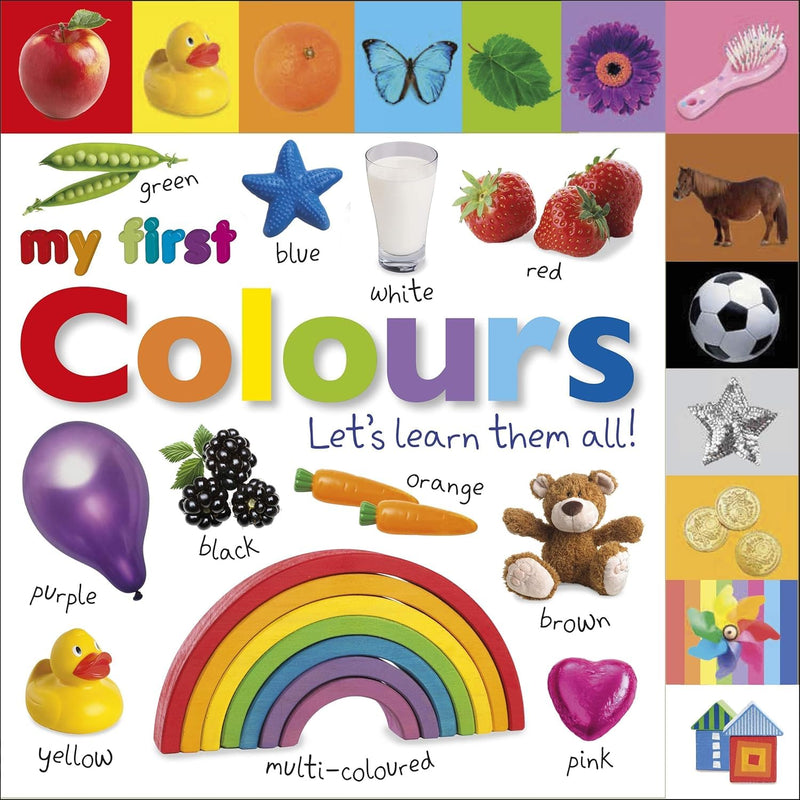 My First Board Book Collection 3 Books Set (Alphabet Numbers & Words, Colours & Seasons) - The Book Bundle