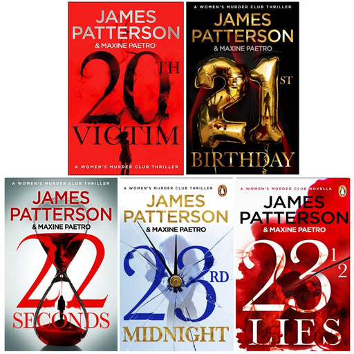Women's Murder Club Series by James Patterson 5 Books Collection Set - The Book Bundle