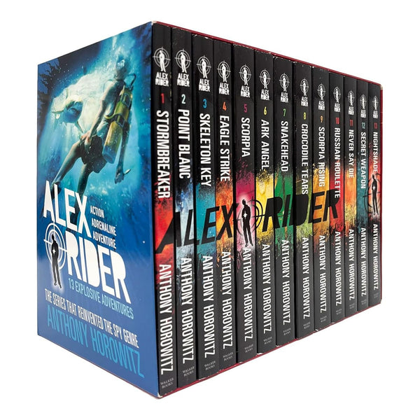 Alex Rider Series 13 Books Collection Set By Anthony Horowitz: 13